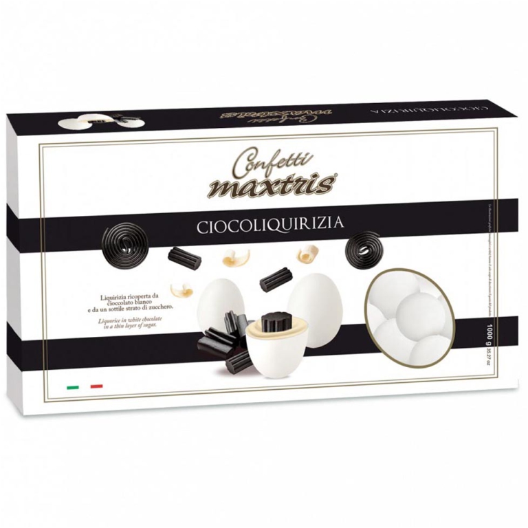 CONFETTI MAXTRIS 1KG     CIOCOLIQUIRIZIA