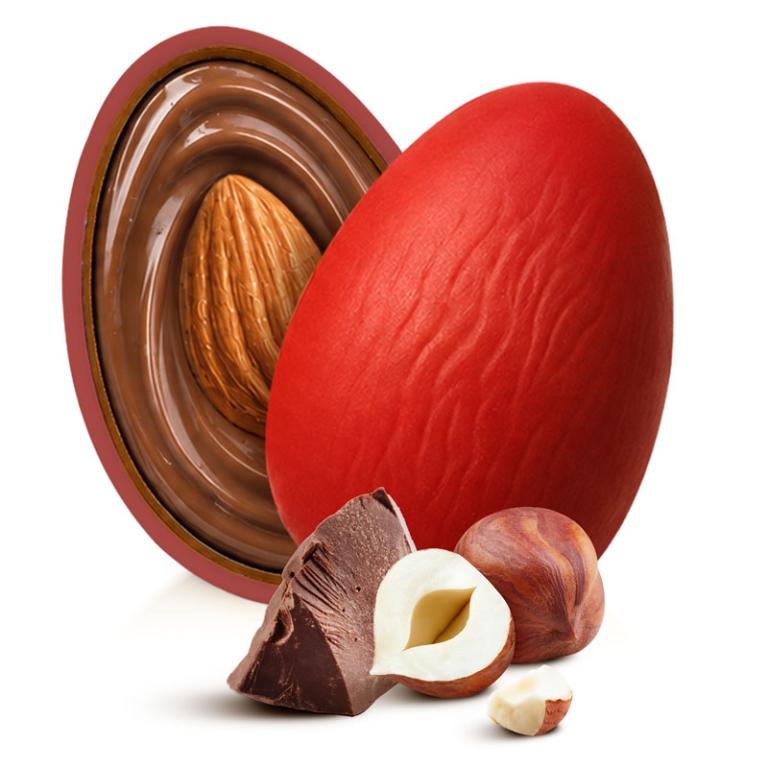 CONFETTI CREAMY GIANDUIA ROSSO 1KG 2