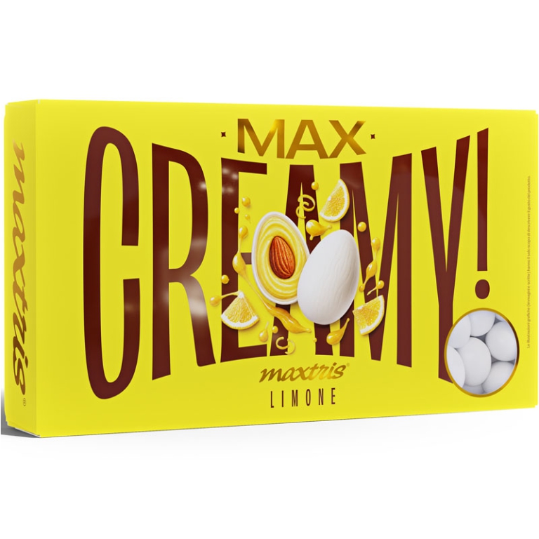 CONFETTI CREAMY LIMONE   BIANCO 1KG