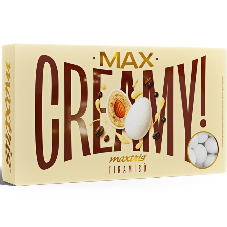 CONFETTI CREAMY TIRAMISÙ BIANCO 1KG