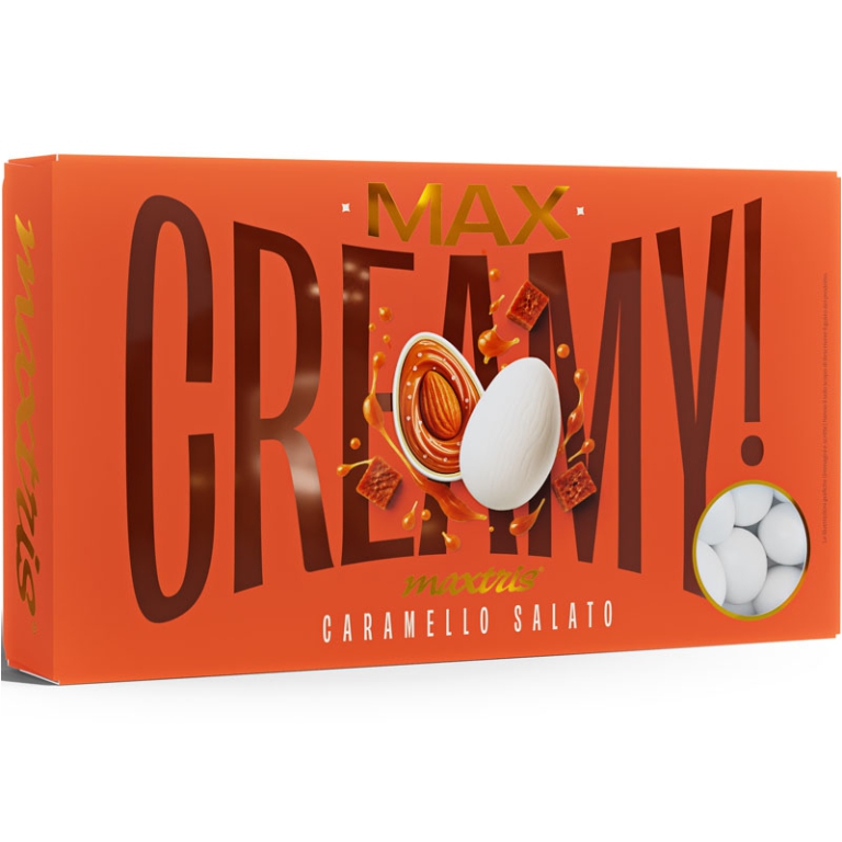 CONFETTI CREAMY CARAMELLOSALATO BIANCO 1KG