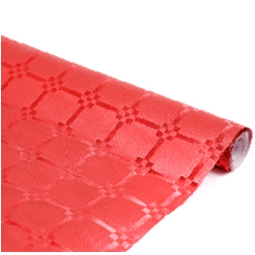 TOVAGLIA CARTA 118CMX7MT METAL ROSSO ROTOLO