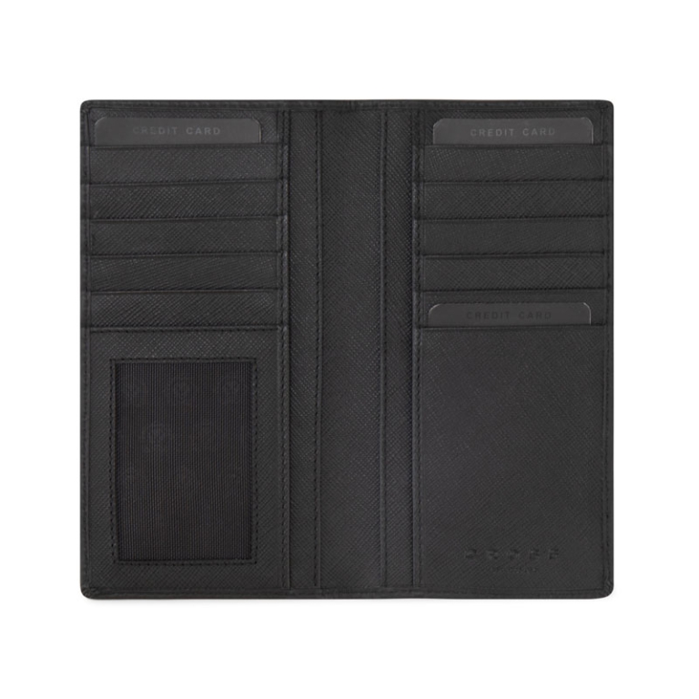 PORTAFOGLIO CROSS SOFT   GRAIN NERO GIFT BOX 3