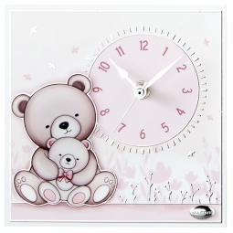OROLOGIO ORSETTI ROSA 17X17CM