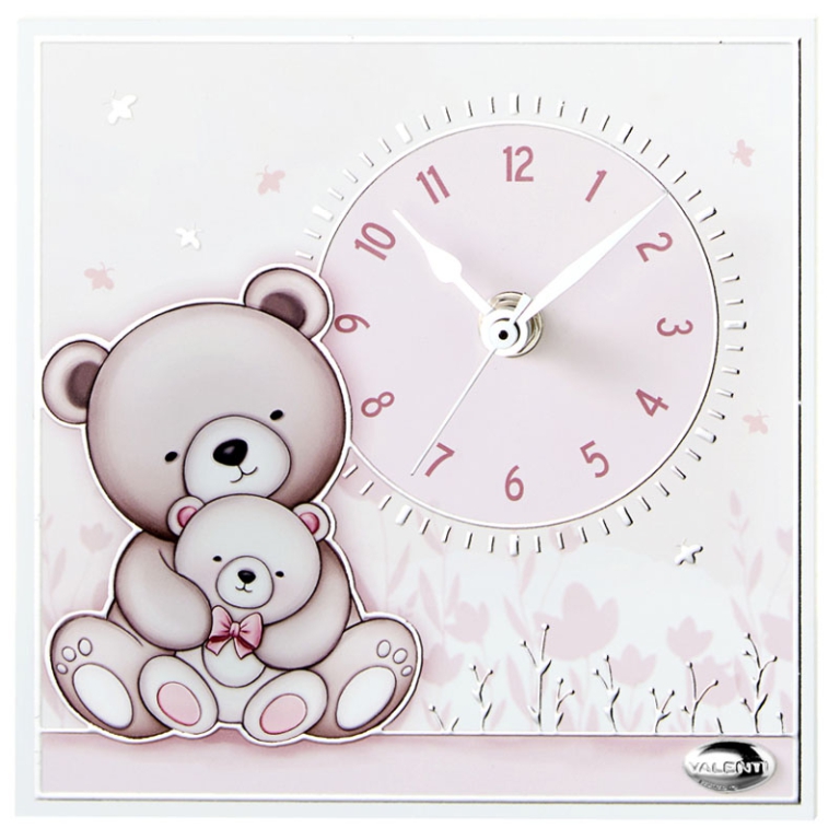 OROLOGIO ORSETTI ROSA 17X17CM