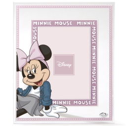 CORNICE MINNIE MOUSE VETRO 13X18CM