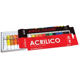 TEMPERE ACRILICO 12ML    12COL