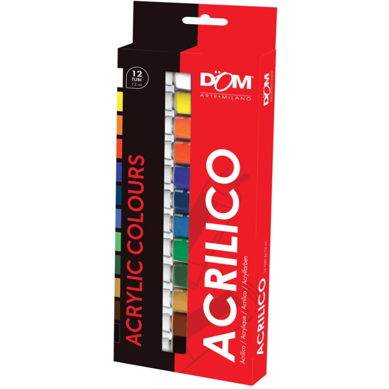 TEMPERE ACRILICO 12ML    12COL 2