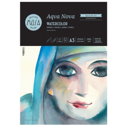 BLOCCO AQUA NOVA 12FG A3 300GR FINE ACQUERELLO