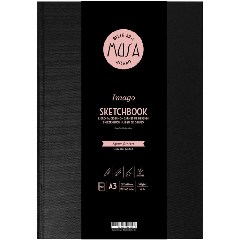 BLOCCO IMAGO 200PAG A3   105GR SKETCH LIBRO