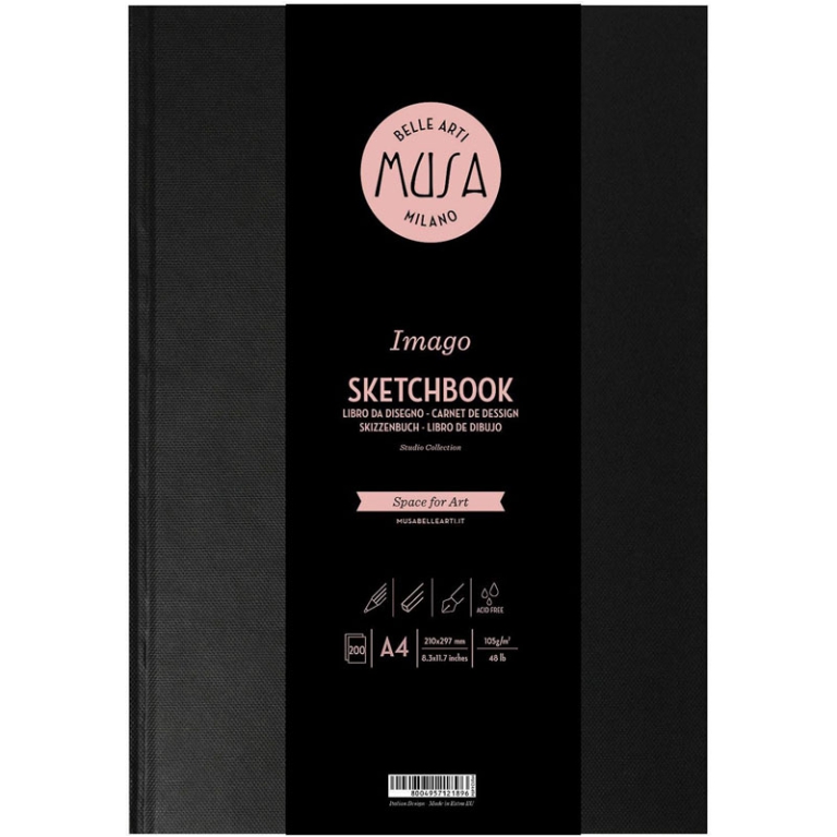 BLOCCO IMAGO 200PAG A4   105GR SKETCH LIBRO