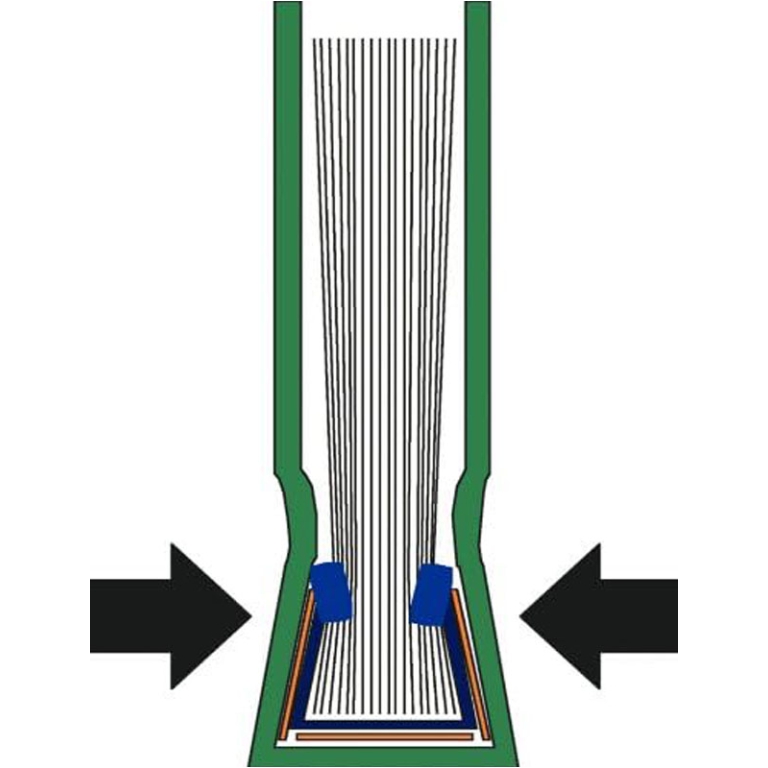 CARTELLE CHANNEL  A 10PZ BLU 7399 7MM X RILEGATRICE 3