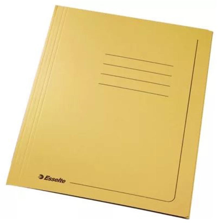 CARTELLE MANILLA 3 LEMBI 25X35 295GR GIALLO 25PZ