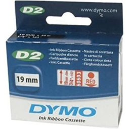 NASTRO DYMO 6000 SCRITTURA ROSSO 60603