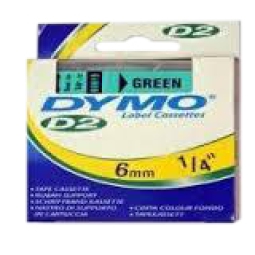 NASTRO DYMO 6000 SUPPORTO 6MM VERDE 60615