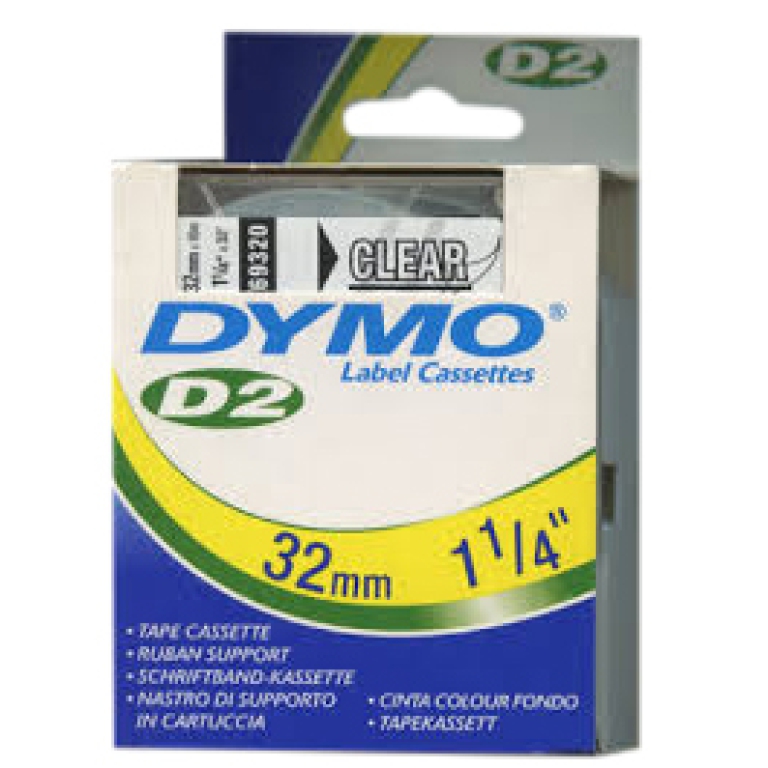 NASTRO DYMO 9000 SUPPORTO 24X10 TRASPARENTE 69240