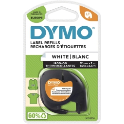 NASTRO DYMO LETRATAG PLASTICA DA STIRARE