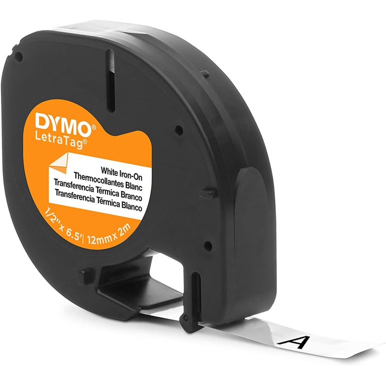 NASTRO DYMO LETRATAG PLASTICA DA STIRARE 3