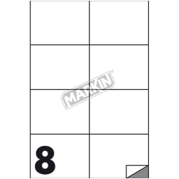 ETICHETTE COPY A4 105X74 100FG REMOVIBILE