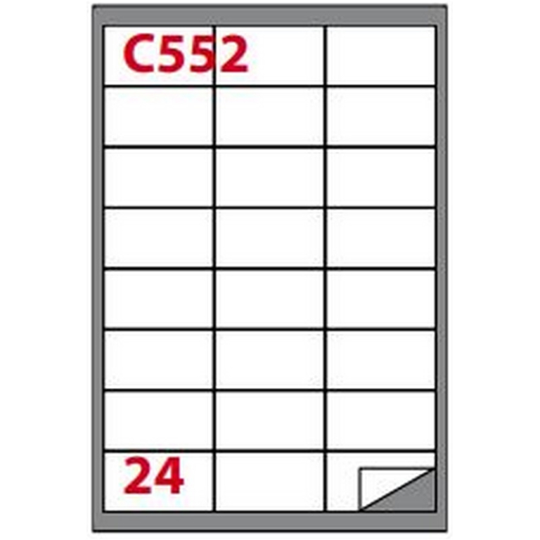 ETICHETTE COPY A4 66X33,8 100FG