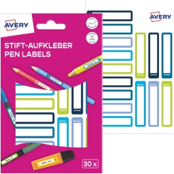 ETICHETTE PER QUADERNI E PENNE 50X10MM 30PZ