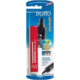 TRATTO MARKER 20BLISTER  ROSSO PENNARELLI SCALPELL