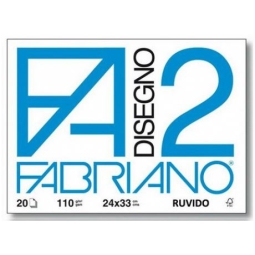 ALBUM FA2 24X33 RUVIDO 20FG 110GR 10PZ