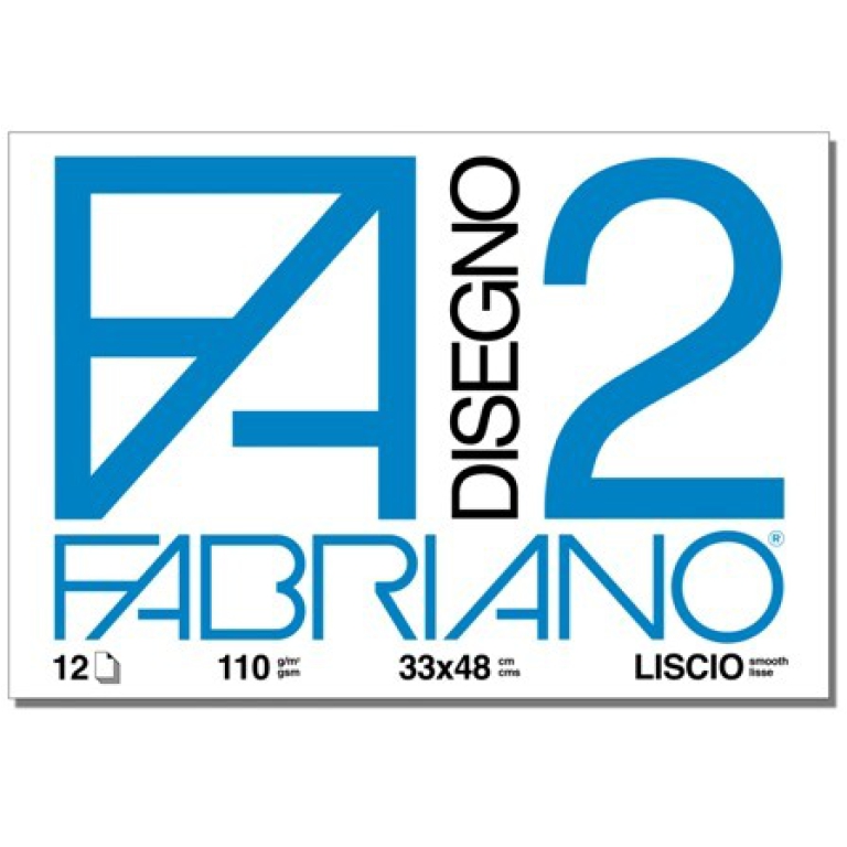 ALBUM FA2 33X48 LISCIO 12FG 110GR 10PZ