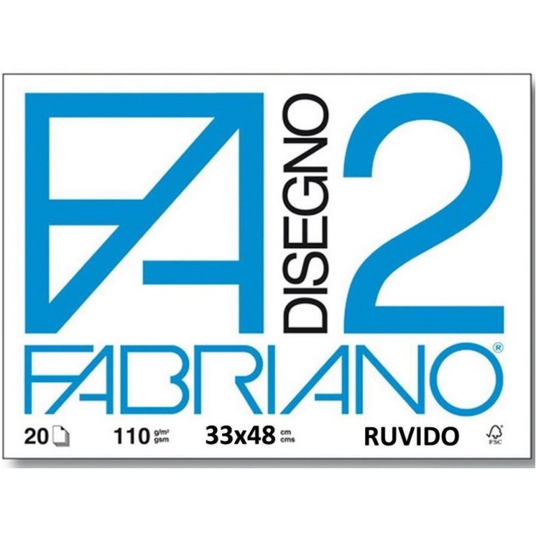 ALBUM FA2 33X48 RUVIDO 12FG 110GR 10PZ