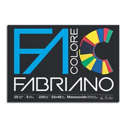 ALBUM FACOLORE 33X48 COL. ASSORTITI 25FG 220GR 5PZ