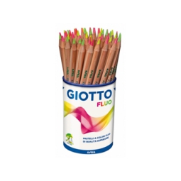 GIOTTO NATURA 48PZ FLUO  IN BARATTOLO