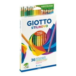 STILNOVO 36 COLORI 6 CONFEZIONI PASTELLI GIOTTO