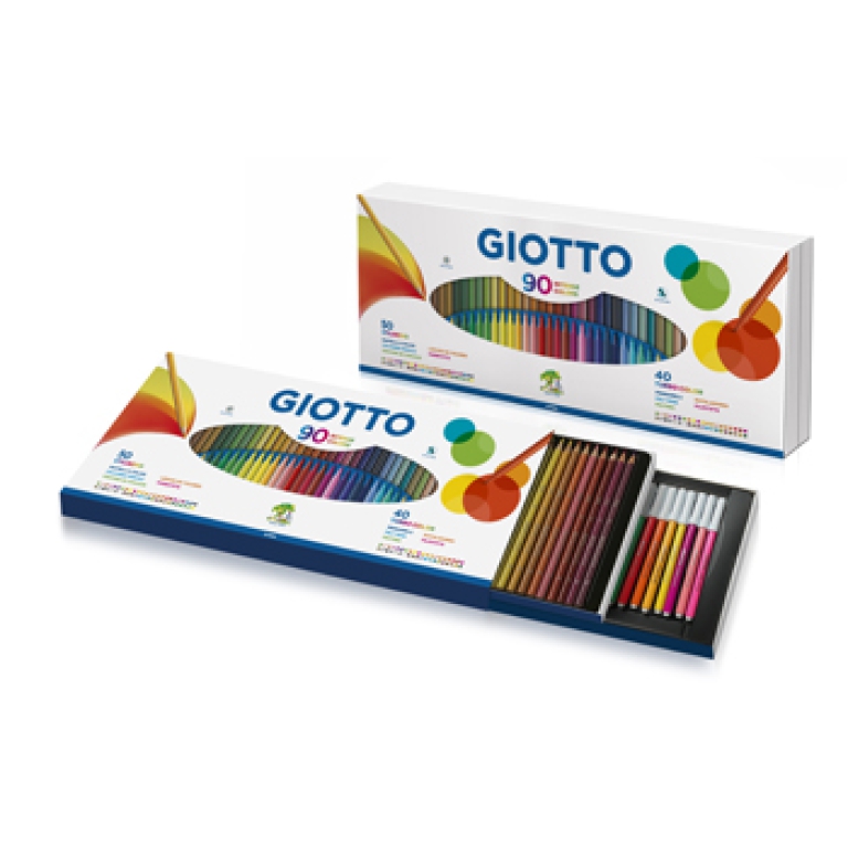 GIOTTO 90 COLORI 50 STILNOVO + 40 TURBOCOLOR 2