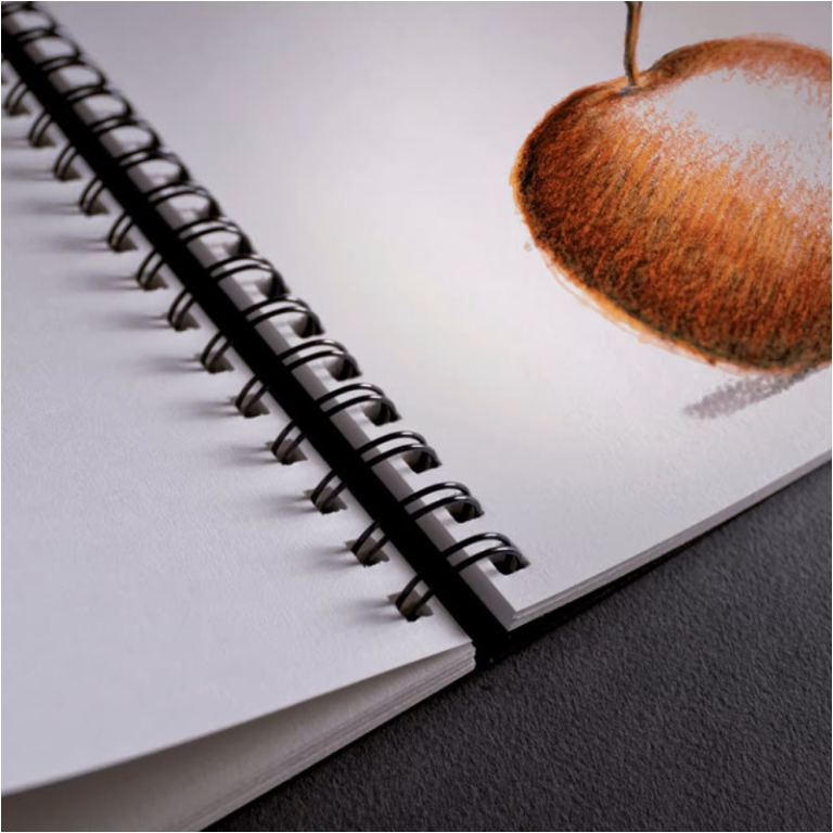 SKETCH BOOK A5 15X21 80FG110GR SPIRALATO RITRATTO 2