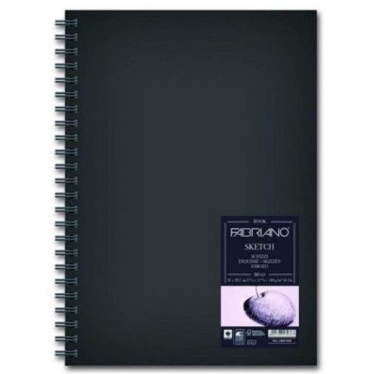 SKETCH BOOK A4 110GR 80FG SPIRALATO RITRATTO