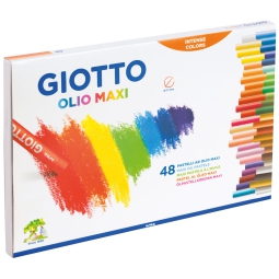 PASTELLI OLIO MAXI 48 COLORI GIOTTO