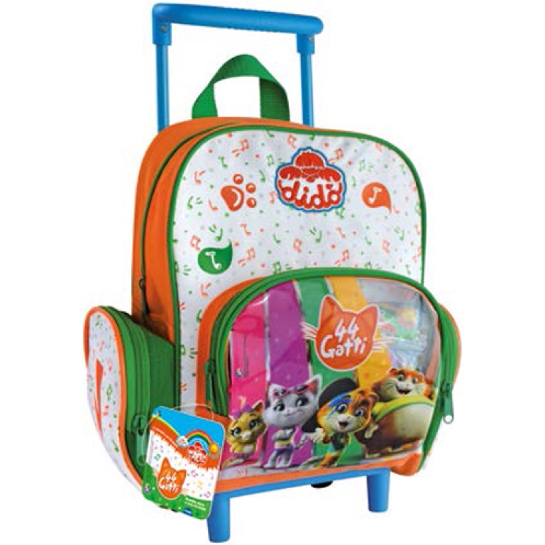 DIDO' 44 GATTI ZAINO     TROLLEY