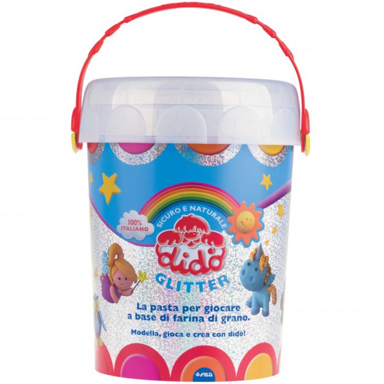 DIDO' VASO 100 SALSICCIOTTI COLORI GLITTER