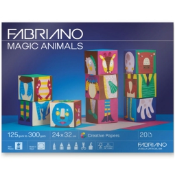 MAGIC ANIMALS FABRIANO   20FG 24X32CM COL.ASS.