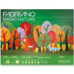 MAGIC NATURE FABRIANO    20FG 24X32CM COL.ASS.