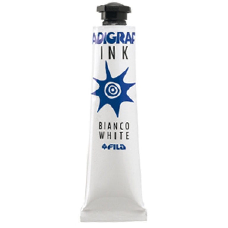 ADIGRAF INCHIOSTRO BIANCO 20ML 6PZ