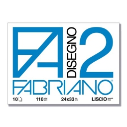 ALBUM FA2 24X33 LISCIO 10FG 110GR 10PZ