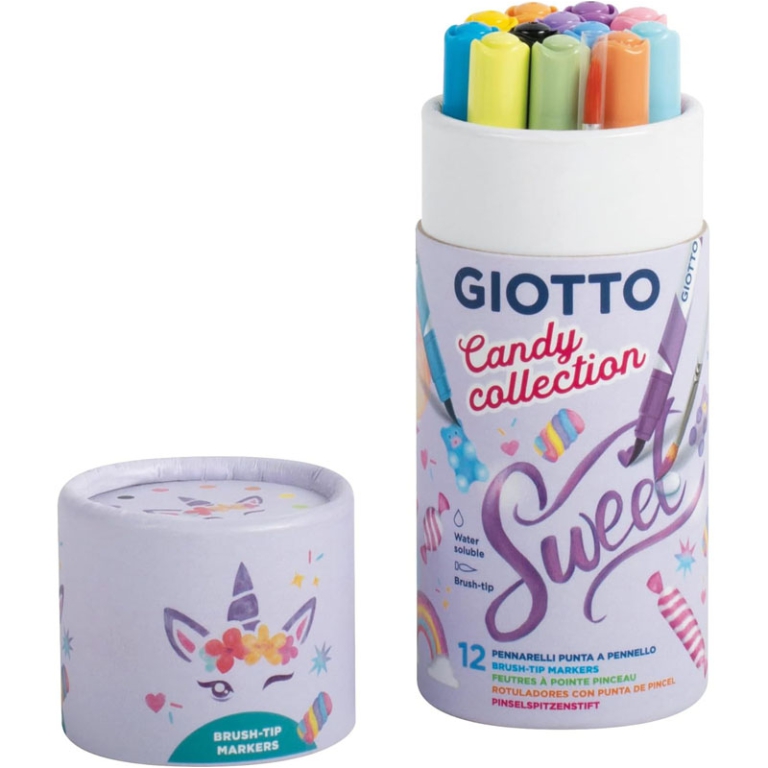 TURBO SOFT BRUSH 12 COL  CANDY COLLECTION