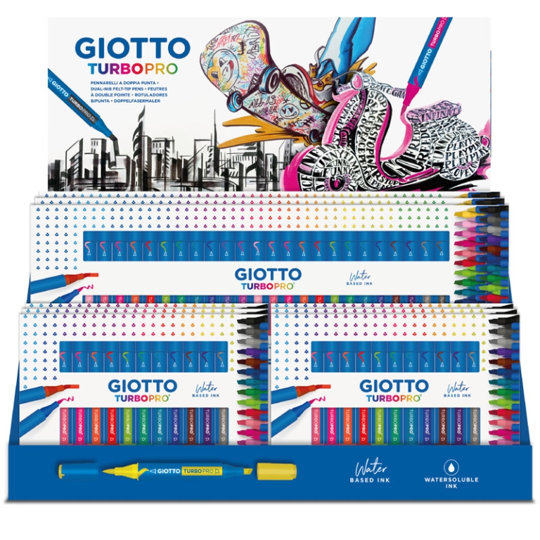 PENNARELLI GIOTTO TURBO PRO EXPO 15 E 30COLORI