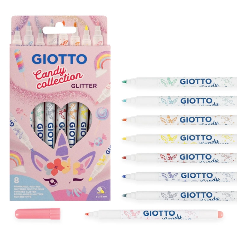 GIOTTO TURBO GLITTER     CANDY COLLECTION