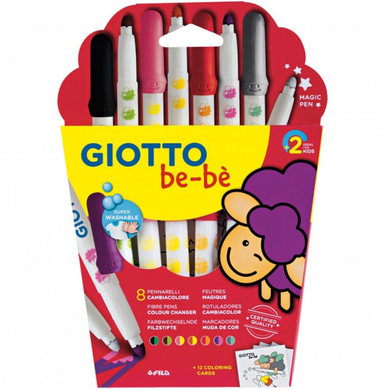 PENNARELLI CAMBIACOLORE 8PZ GIOTTO BEBE'