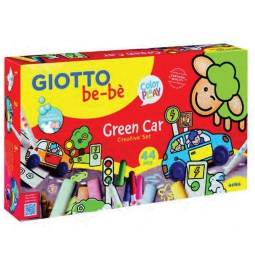 GREEN CAR CREATIVE SET GIOTTO BE-BE'