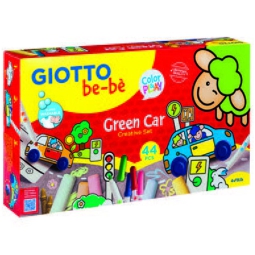 GREEN CAR CREATIVE SET GIOTTO BE-BE'