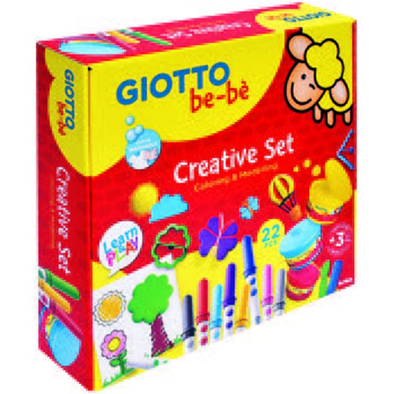 CREATIVE SET COLORING&MODELLING GIOTTO BE-BE'