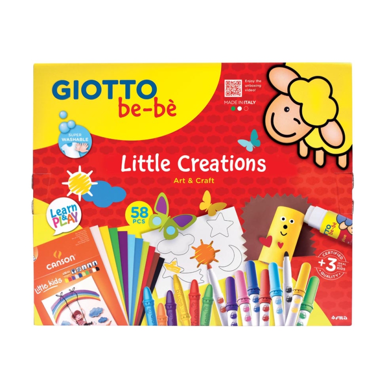 LITTLE CREATIONS ART&CRAFT GIOTTO BE-BE' 3